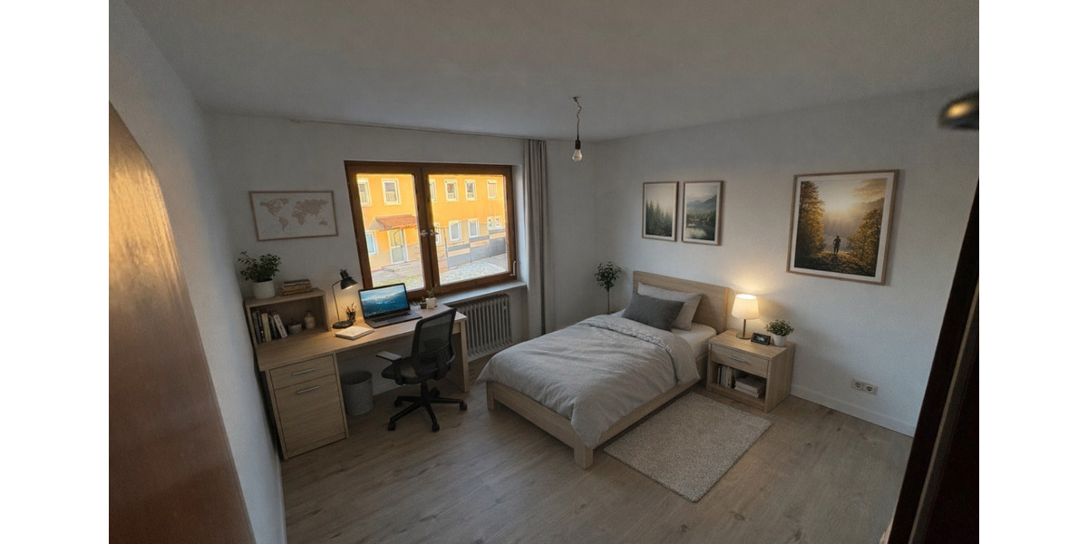 WG-Zimmer zu vermieten in Ottobrunn Ortsmitte,Großes Zi in 5er WG 7 zimmer