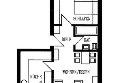 Wohnung Mengen - 2 Zimmer, 42 m&sup2;, 460&euro; | Angebot:25920926