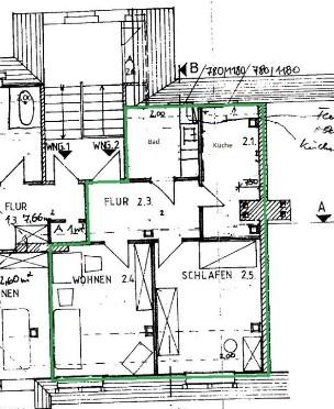 Dachgeschoßwohnung Zittau - 2 Zimmer, 53 m&sup2;, 390&euro; | Angebot:21813687