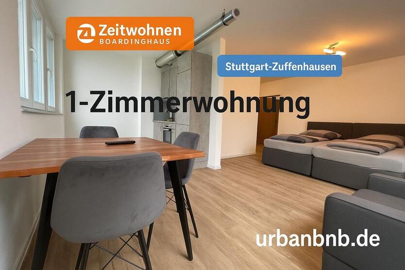 1-Zimmerwohnung, Boardinghouse, mit TV, Wlan, Küche, DuscheWc, Waschmaschine, Trockner