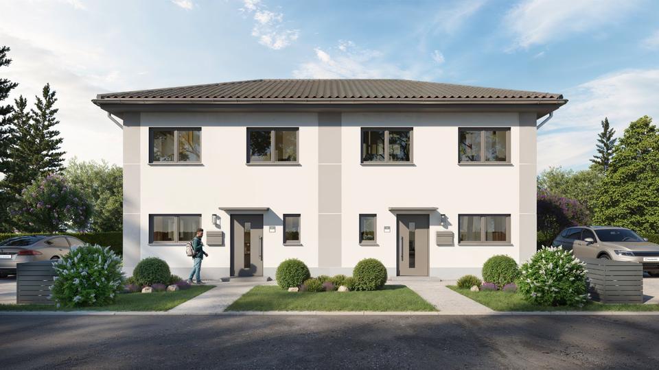 Doppelhaushälfte Staßfurt - 4 Zimmer, 120 m&sup2;, 1.380&euro; | Angebot:25063889