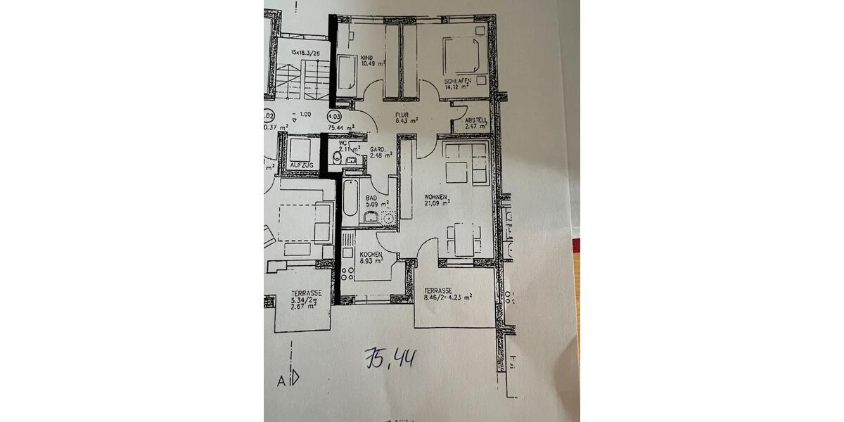 Terrassenwohnung Kempten (Allgäu) Auf der Halde - 3 Zimmer, 76 m&sup2;, 760&euro; | Angebot:26475329