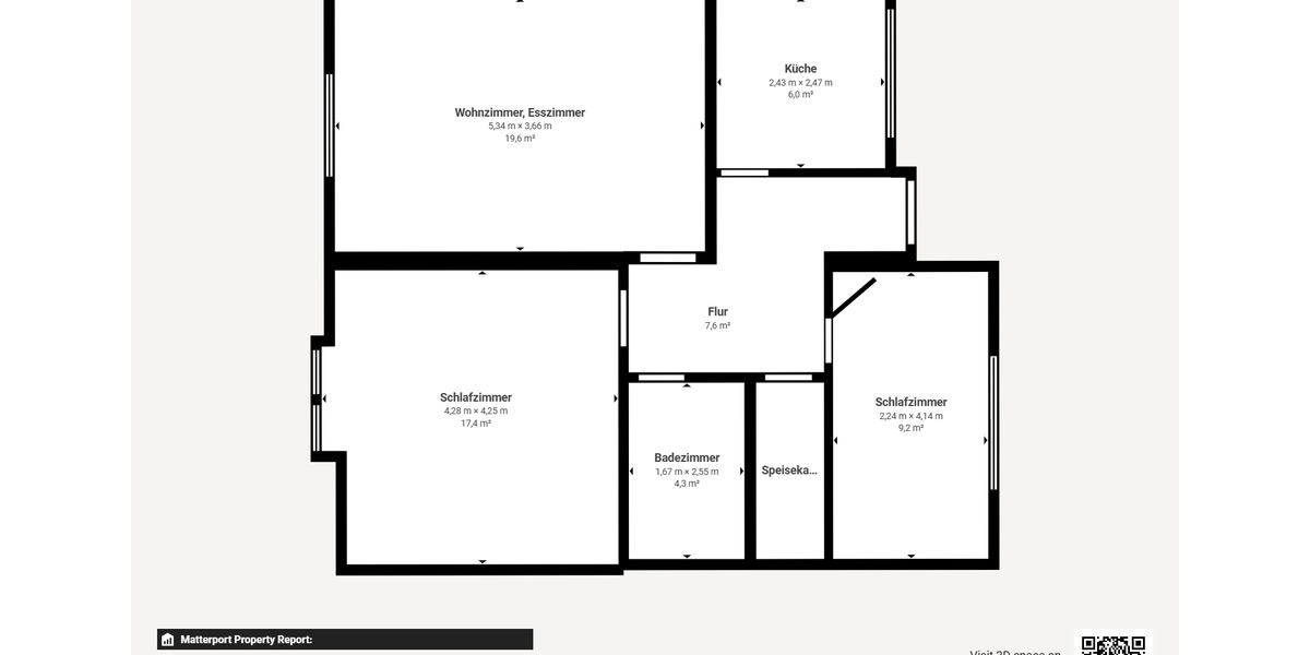Dachgeschoßwohnung Bayreuth City - 3 Zimmer, 67 m&sup2;, 860&euro; | Angebot:25978582