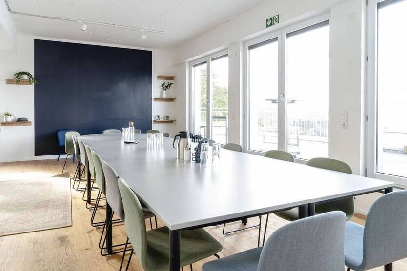 Büroräume und offene Arbeitsplätze in Coworking Space in Rüttenscheid - All-in-Miete