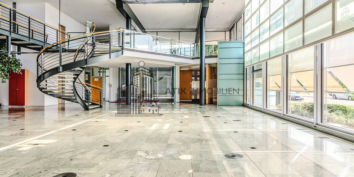 ATIK: Herausragende Architektur x Repräsentative Büroflächen - provisionsfrei - Gewerbeobjekt Schwetzingen | Angebot:26267339