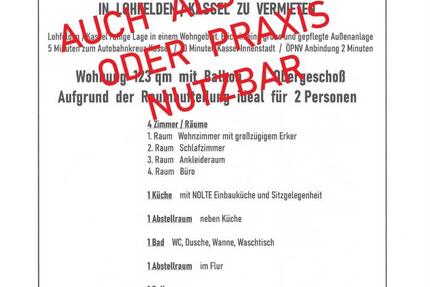 Gewerbeobjekt Lohfelden - 1.350&euro; | Angebot:26399655