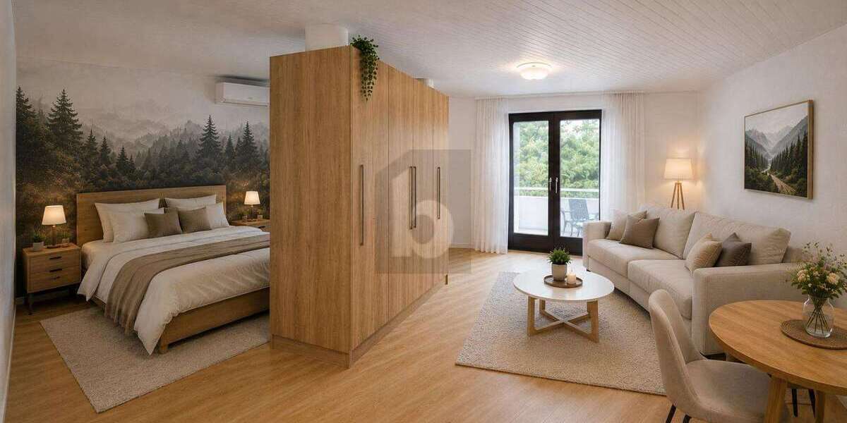 Etagenwohnung Baiersbronn - 1 Zimmer, 39 m&sup2;, 500&euro; | Angebot:26909707