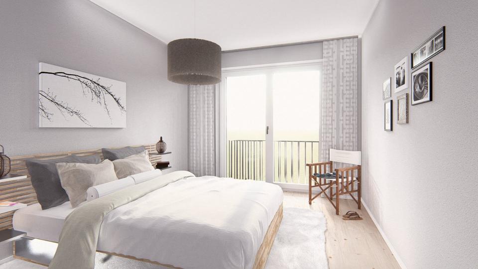 Etagenwohnung Bad Birnbach Asenham - 2 Zimmer, 57 m&sup2;, 660&euro; | Angebot:22136423