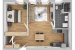 Etagenwohnung Mühlhausen - 2 Zimmer, 54 m&sup2;, 595&euro; | Angebot:26751417