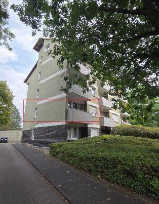 2,5 Zimmer-Wohnung zu vermieten - Hochparterre 2 zimmer