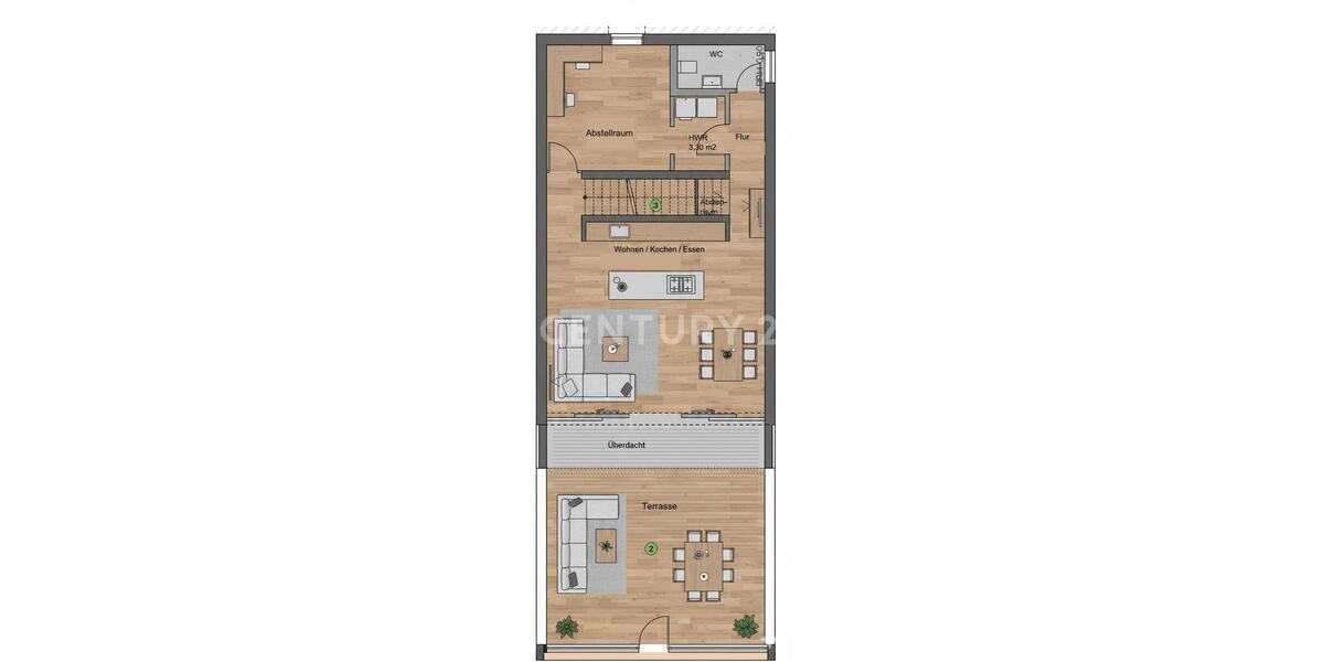 Etagenwohnung Hanau Kesselstadt - 4 Zimmer, 150 m&sup2;, 2.244&euro; | Angebot:24602211