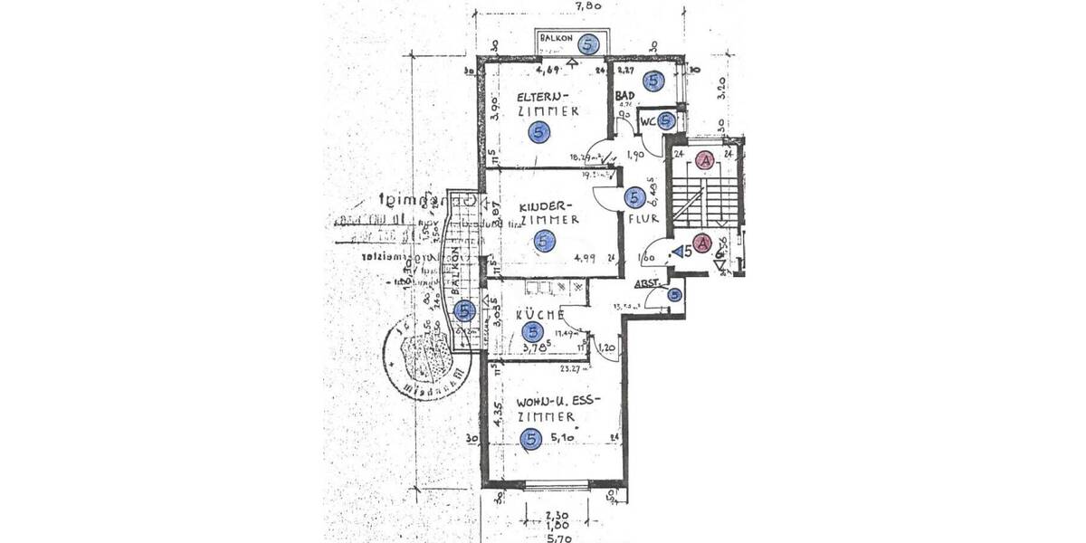 Etagenwohnung Mannheim / Schwetzingerstadt Oststadt Oststadt - 3 Zimmer, 93 m&sup2;, 1.300&euro; | Angebot:26157395