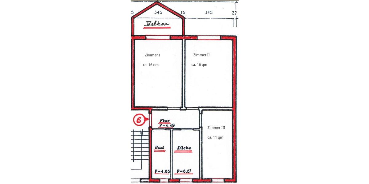 Wohnen auf Zeit Aschersleben - 3 Zimmer, 12 m&sup2;, 290&euro; | Angebot:24838720