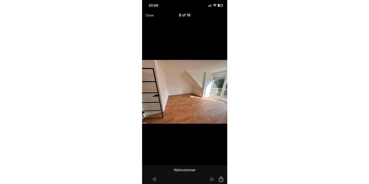 Dachgeschoßwohnung Mittenwalde - 2 Zimmer, 49 m&sup2;, 750&euro; | Angebot:26449165