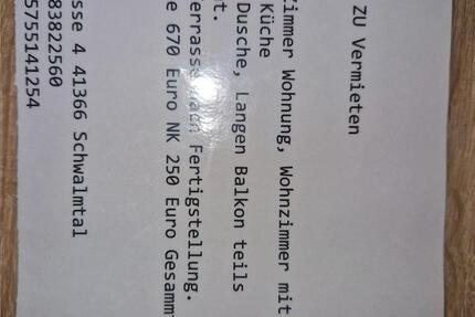 2 zimmer wohung amern Schwalmtal 2 zimmer