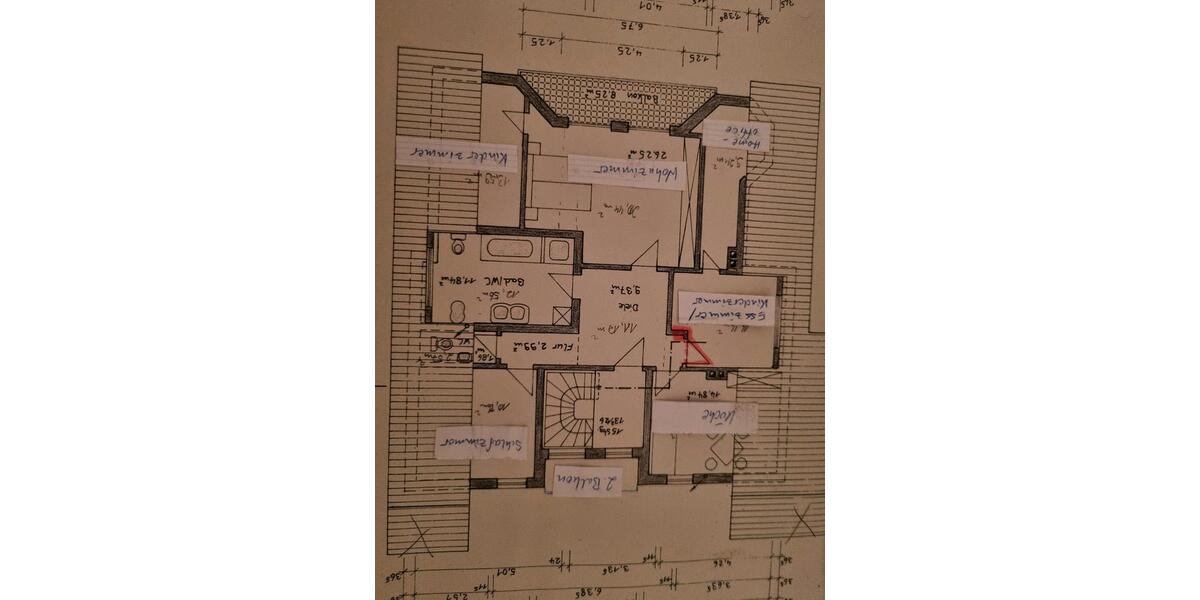 Helle 110 qm DG-Wohnung in 92660 Neustadt WN 4 zimmer