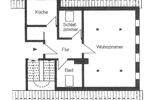 Dachgeschoßwohnung Vellahn - 2 Zimmer, 55 m&sup2;, 382&euro; | Angebot:24356281
