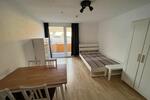 Möblierte 1-Zi Whg mit Balkon & Rheinblick in Mannheim-Lindenhof zimmer