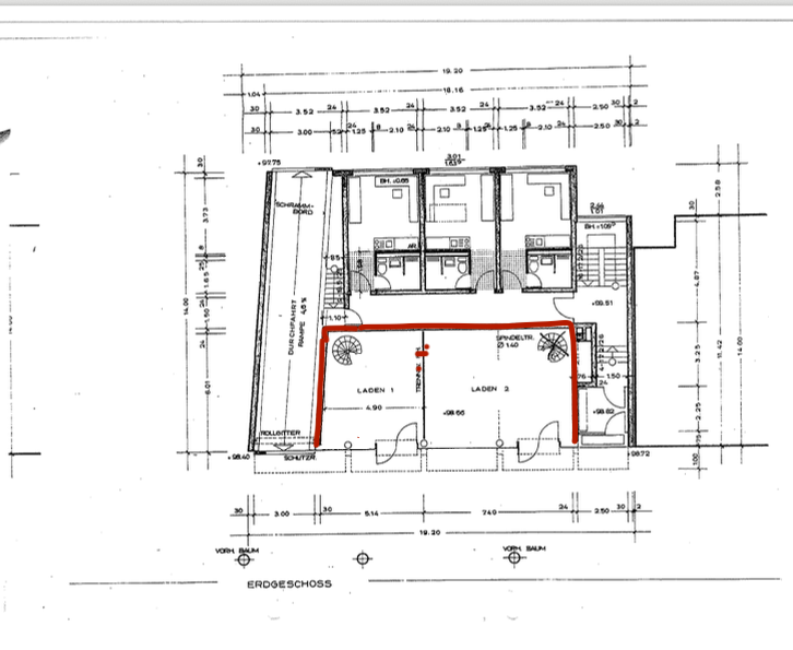 Gewerbeobjekt Dortmund Barop - 4 Zimmer, 1.200&euro; | Angebot:23763702