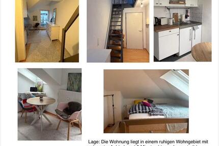 Möbilierte Maisionettewohnung sehr zentral 1 zimmer