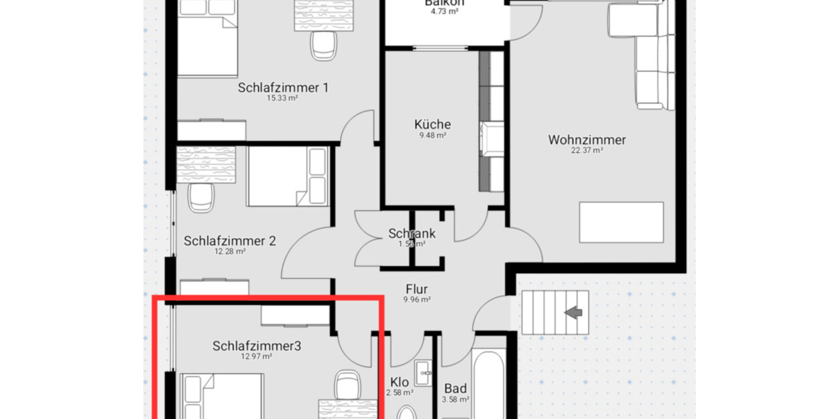 Wohnen auf Zeit Nordenham - 1 Zimmer, 50 m&sup2;, 525&euro; | Angebot:25956982