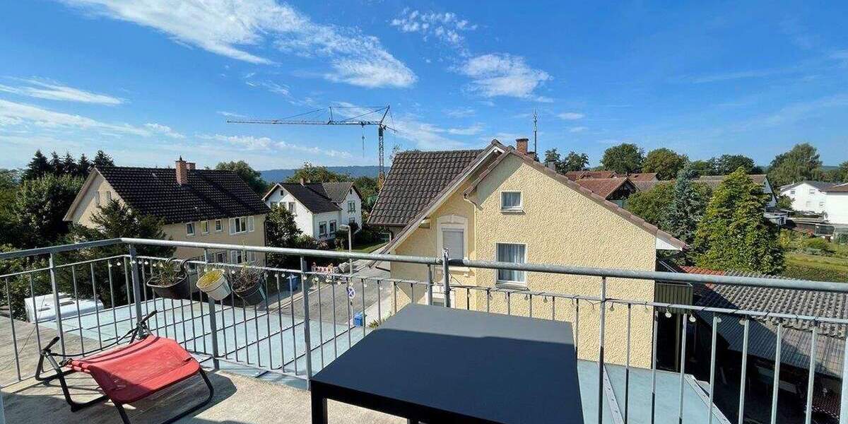 Etagenwohnung Radolfzell am Bodensee Böhringen - 2 Zimmer, 55 m&sup2;, 650&euro; | Angebot:24991073