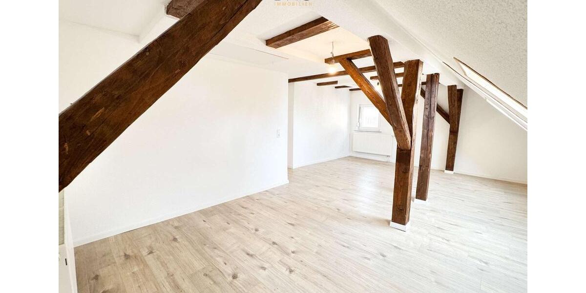 Dachgeschoßwohnung Stetten am kalten Markt - 2 Zimmer, 56 m&sup2;, 550&euro; | Angebot:24764543