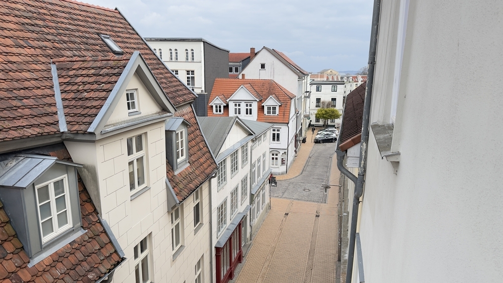 Grundriss Änderung 4 Zimmer Wohnung Altstadt Schelfstadt - Etagenwohnung Schwerin Schelfstadt | Angebot:26178951