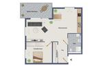 Etagenwohnung Horb am Neckar - 2 Zimmer, 71 m&sup2;, 900&euro; | Angebot:23569806