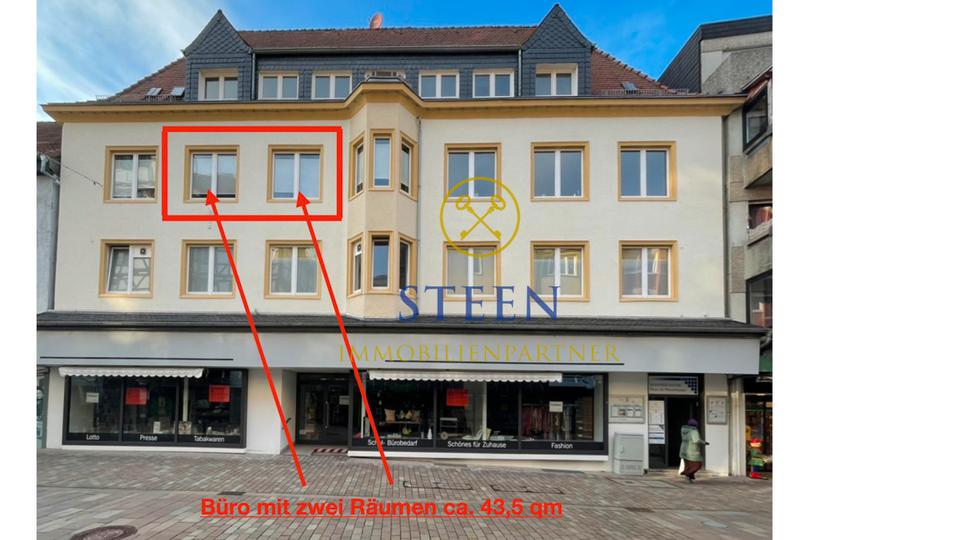 Frankenberg (Eder): Büro mit 2 Räumen in Bestlage! zimmer