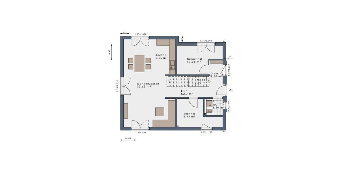 Einfamilienhaus Hohenberg an der Eger - 5 Zimmer, 140 m&sup2;, 1.350&euro; | Angebot:24610386