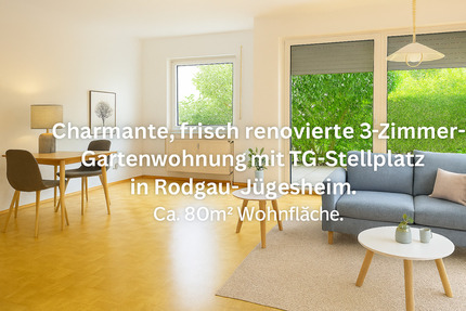 Charmante Erdgeschosswohnung mit Gartenidylle und TG-Stellplatz zimmer