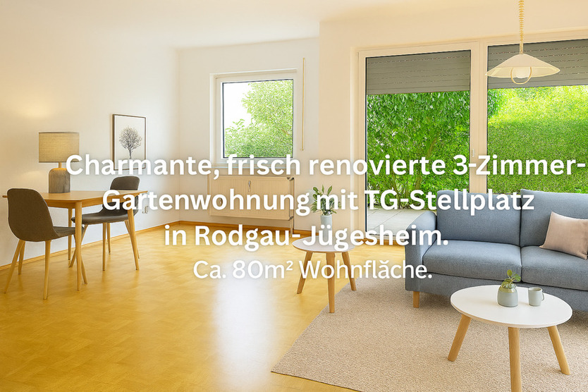Charmante Erdgeschosswohnung mit Gartenidylle und TG-Stellplatz zimmer