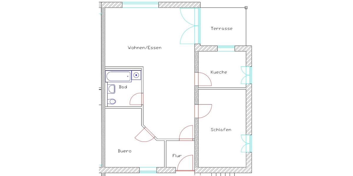 Erdgeschoßwohnung Landau an der Isar - 3 Zimmer, 88 m&sup2;, 880&euro; | Angebot:26383216