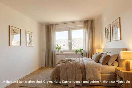 Wohnung Halle Heide-Nord/Blumenau - 3 Zimmer, 57 m&sup2;, 412&euro; | Angebot:27291025