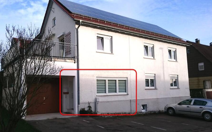 Großzügige 1,5 Zi-Wohnung EG in 3 FH in 73066Uhingen-Holzhausen