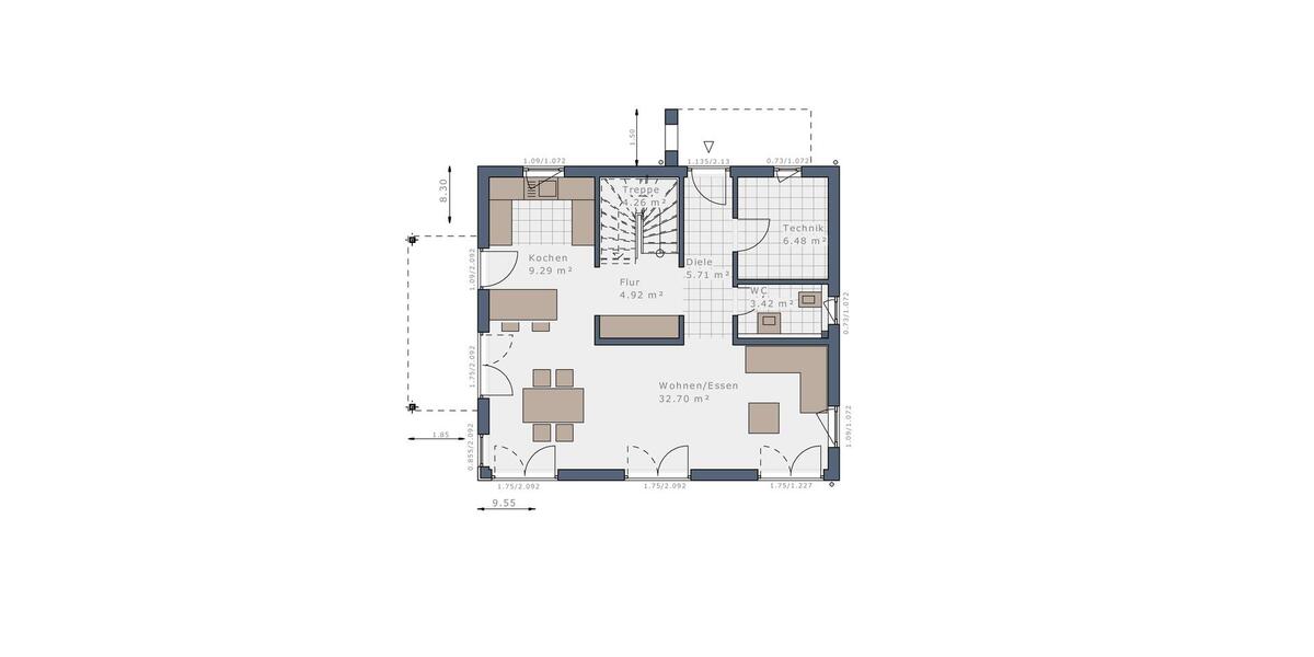Einfamilienhaus Ringgau - 4 Zimmer, 132 m&sup2;, 1.547&euro; | Angebot:24887499