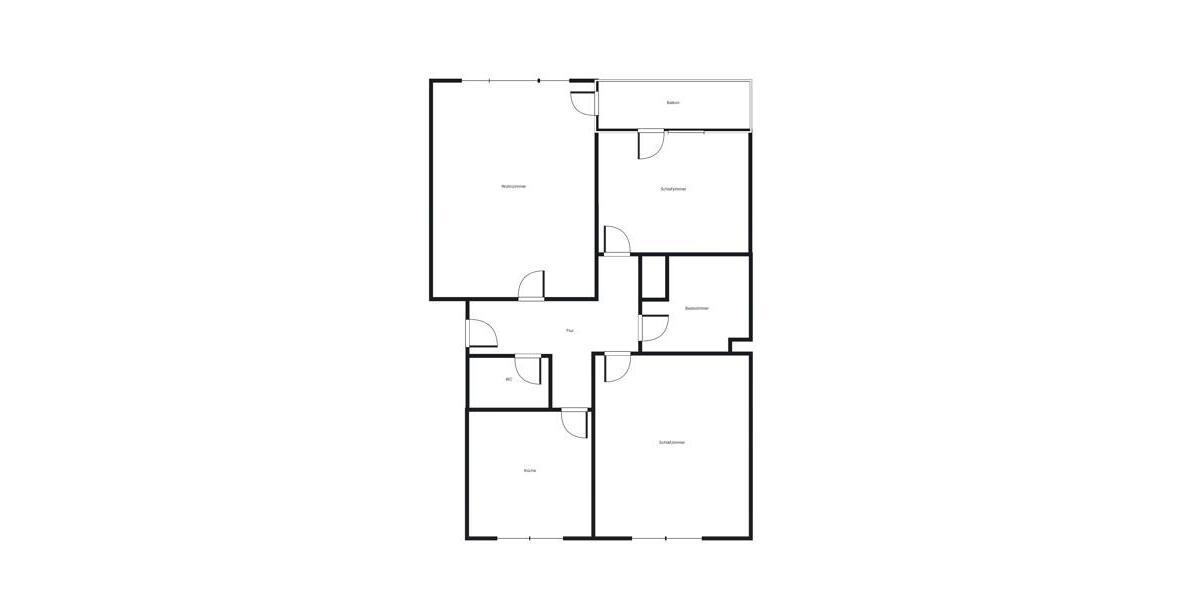 Etagenwohnung Bad Säckingen - 3 Zimmer, 74 m&sup2;, 893&euro; | Angebot:24871955