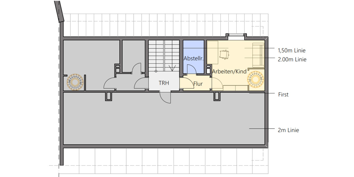 Maisonettenwohnung Gelsenkirchen Gelsenkirchen-Mitte - 3 Zimmer, 88 m&sup2;, 560&euro; | Angebot:25233611