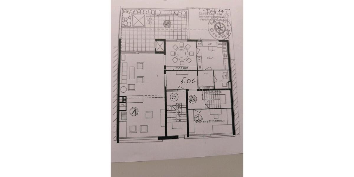 Etagenwohnung Ostercappeln - 8.5 Zimmer, 15 m&sup2;, 215&euro; | Angebot:25342875