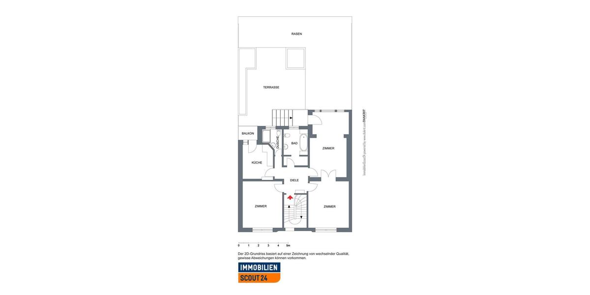 Erdgeschoßwohnung Siegburg - 3 Zimmer, 110 m&sup2;, 1.595&euro; | Angebot:26490872