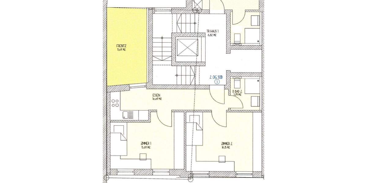 Etagenwohnung Passau Altstadt - 2 Zimmer, 41 m&sup2;, 650&euro; | Angebot:25743572