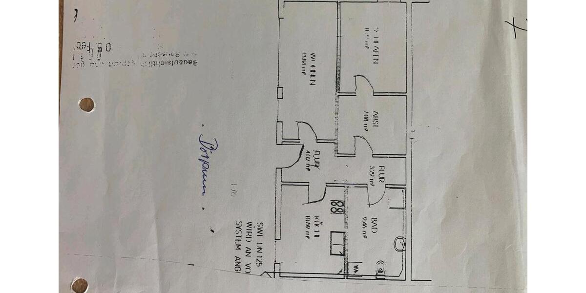 Etagenwohnung Bredstedt - 2 Zimmer, 50 m&sup2;, 395&euro; | Angebot:24837745