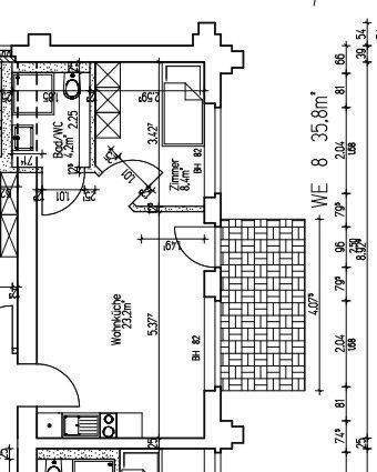 Etagenwohnung Bitterfeld Anhaltsiedlung - 1 Zimmer, 36 m&sup2;, 310&euro; | Angebot:25748389