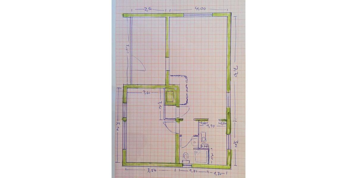 vermiete kleines EFH nah Berlin zwischen See (100m) und Wald 2 zimmer