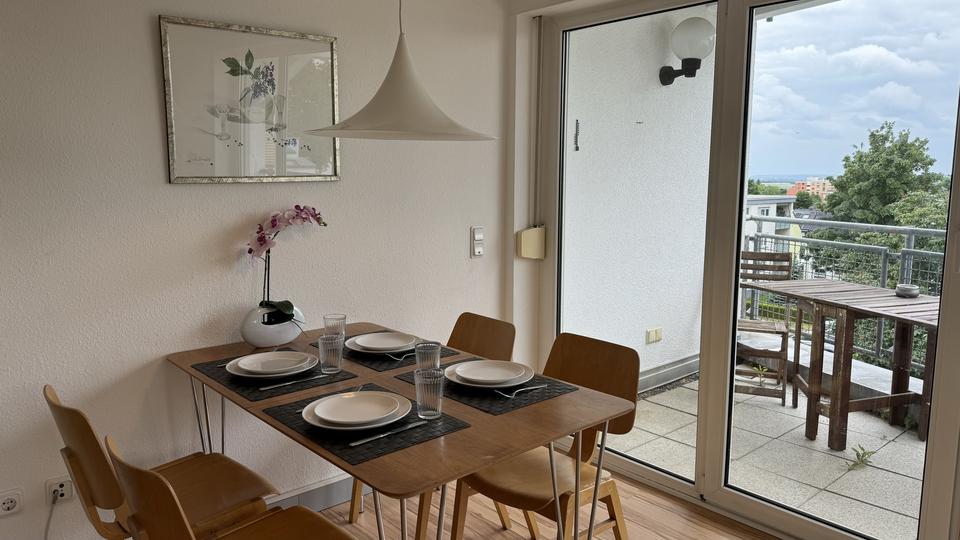 Maisonettenwohnung Wiesbaden Mainz-Amöneburg - 2 Zimmer, 75 m&sup2;, 1.500&euro; | Angebot:26442081