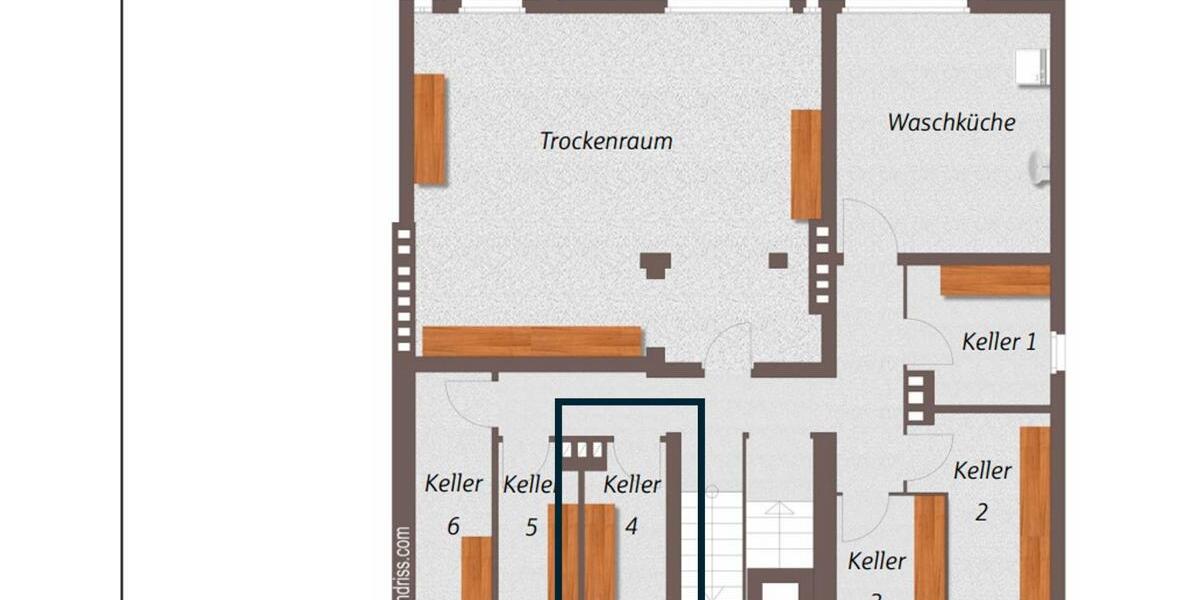 Dachgeschoßwohnung Oberhausen - 2.5 Zimmer, 50 m&sup2;, 590&euro; | Angebot:26405960