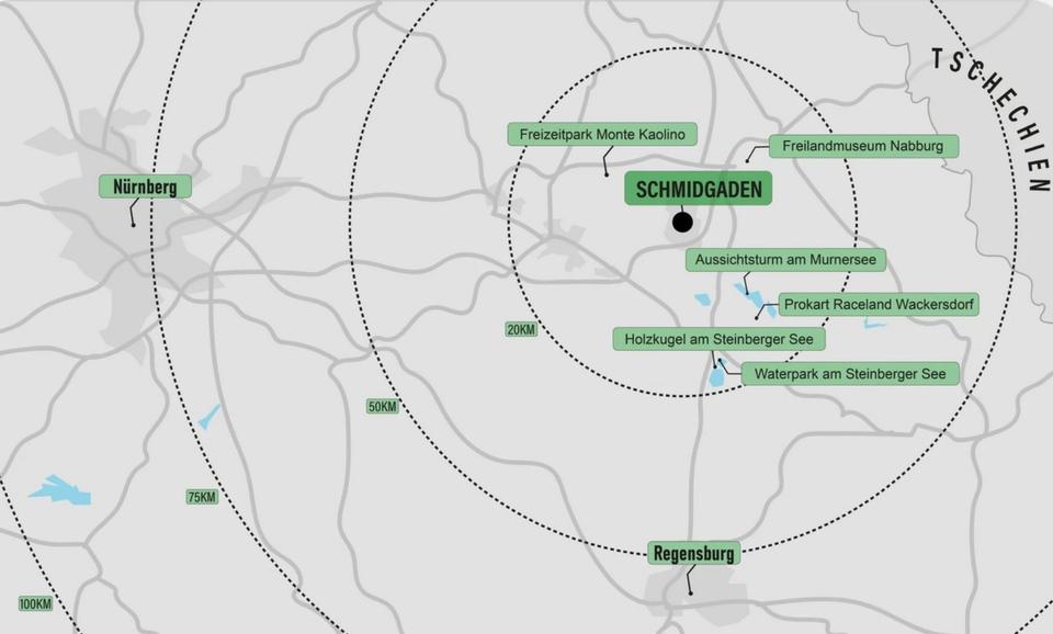 Erdgeschoßwohnung Schmidgaden - 3 Zimmer, 75 m&sup2;, 930&euro; | Angebot:24840060