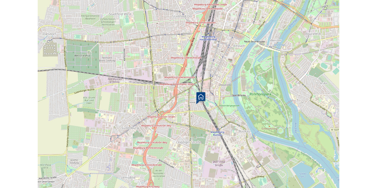 Gewerbeobjekt Magdeburg Leipziger Straße - 450&euro; | Angebot:26234464