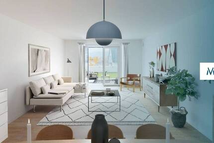 Elegantes Wohnen: Neubauwohnung mit Terrasse und Einbauküche 1 zimmer
